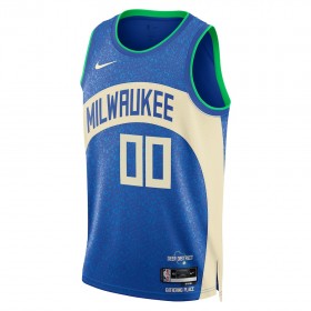 Dres Milwaukee Bucks Prilagođeni Nike 2023-24 City Edition Swingman